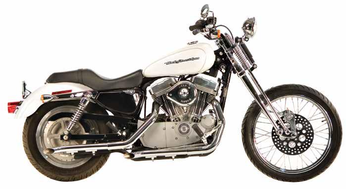 Springers For Late Sportster & Dyna Models Special Notes: 1) Springers can ordered with or without fender mounts 2) Use special axles on page 119 3) Springers