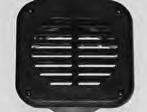 11706 Wall Fitting, Grate, 1-1/2 MPT, Black 602-3161