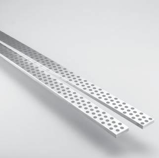 Self-Lubricating Wearstrip Ways Inch www.danly.com This Inch Series of wearstrips is sold in 40-inch lengths without mounting holes.