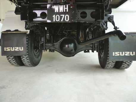 240 Greater Suspension System with Stabiliser Bar Provides better stability for the chassis frame against rolling during sharp turns by