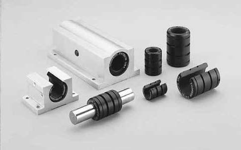 Thomson RoundRail Linear Guides and Components Inch FluoroNyliner Bushing Bearings FluoroNyliner Bushing Bearings Inch Ball Bearing Bushing Thomson FluoroNyliner Bushing Bearings offer: High