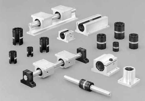 Thomson RoundRail Linear Guides and Components Super Smart Ball Bushing Bearings Super Smart Ball Bushing Bearing Products Inch Ball Bearing Bushing Thomson Super Smart Ball Bushing Bearing products
