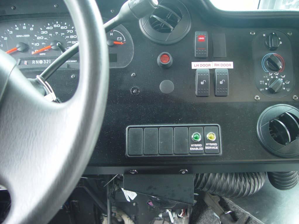 Precautions, Requirements, Procedures 8.4 Dashboard LED and Switch Installation In order to install dashboard LEDs, C348P must be mated with C348S on the passenger compartment side of the firewall.