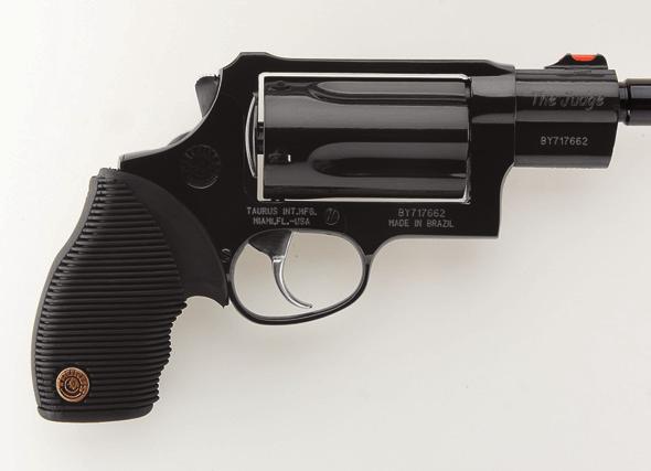 reduced profile hammer that won t catch when it needs to come out quickly. 410TKR REVOLVER MODEL 410PD-3TI.410.410 GA. 2. SHOTSHELL or.