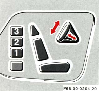 Adjustable Steering Wheel Turn electronic key in steering lock to position 1 or 2 (with the driver's or front passenger's door open, the steering wheel can also be operated with the electronic key
