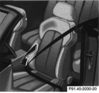Seat Belt Warning System With the electronic key in steering lock position 2, a warning sounds for a short time if the driver's seat belt is not fastened. Warning! Failure to wear and properly fasten and position your seat belt greatly increases your risk of injuries and their likely severity in an accident.