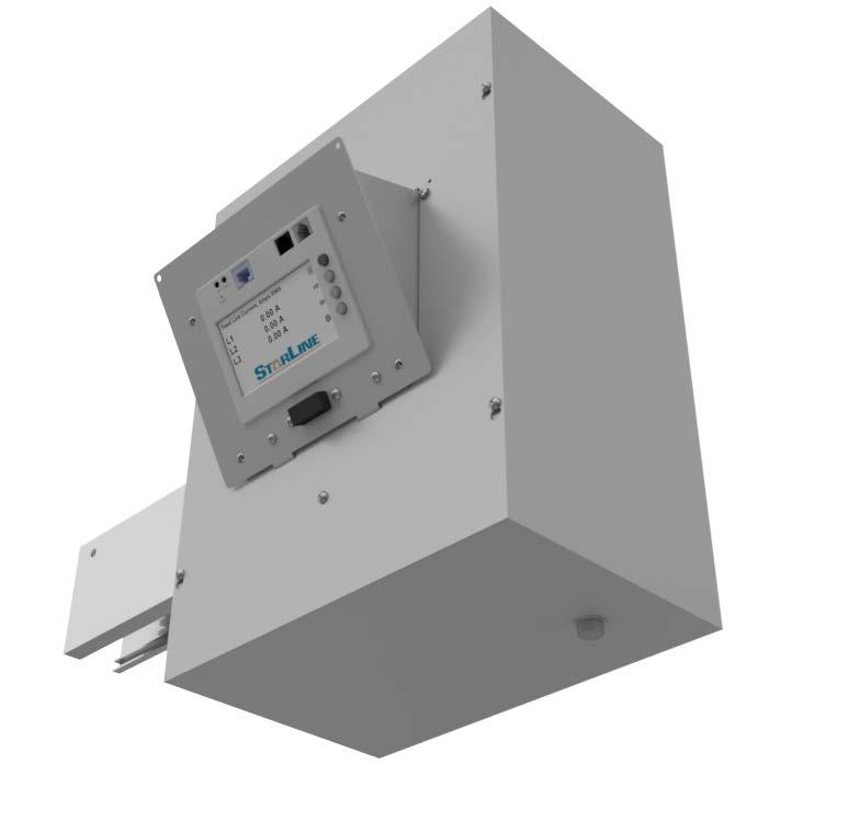 225T3 System END FEED UNITS: METERING Description Standard end power feed units connect to the end of the busway. A factory assembled unit consists of a 12 x 16 x 7.62 inch (305 x 406 x 193.