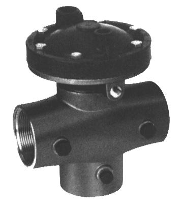 BACKFLUSH VALVES 2 Plaslite (98 Model) DESCRIPTION OF OPERATION During filtering, the backflush valve is in open position allowing the water to flow from the inlet manifold through the main passage