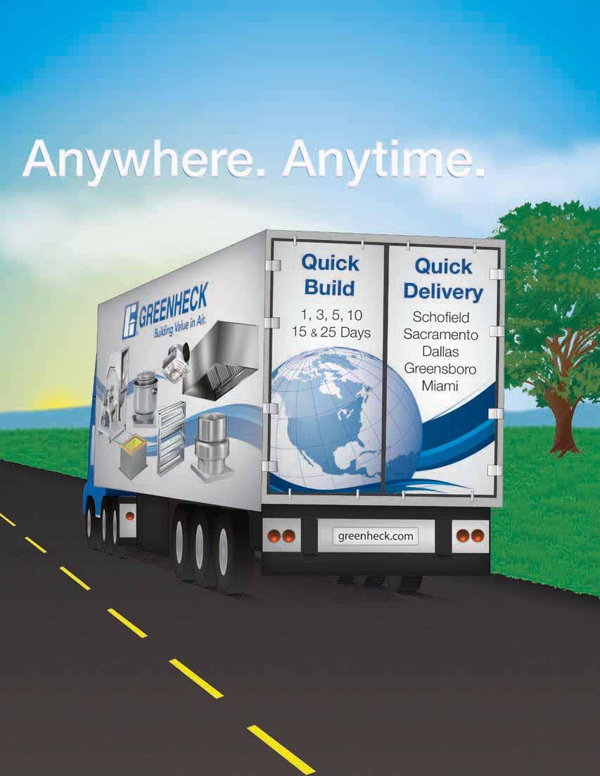 Greenheck Quick Delivery Greenheck Quick Delivery Stock & Quick uild Catalog Volume