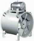 Performance Capacities range from 1,400 to 96,000 cfm and up to 1.25 in. wg of static pressure. TI-FS elt Drive TI-FS belt drive fans have motors out of the airstream.