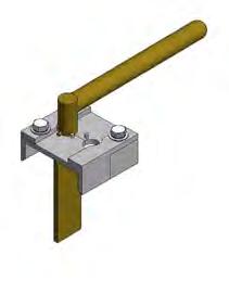 Housing Couplers: consists of two 12-screw couplers-one for the top and one for the bottom. These make the mechanical connection between busway sections.