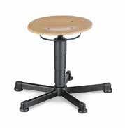 Stools Industrious assistants Functions (for precise details, see pages 16-17) With their extra-large 40 cm diameter seats, these hard-wearing stools provide optimum support in industrial and
