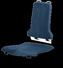 Sintec and materials Depending on where they are going to be used, all Sintec workplace chairs can be fitted with fabric,