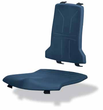 Sintec replaceable upholstery Quick and easy to attach thanks to the hook-on system Can be changed at any time Highly economical,