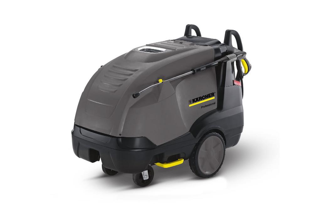 HDS 13/20-4 SX HDS 13/20-4 SX: the most powerful hot water high-pressure cleaner in the Super class is equipped with a built-in hose reel and 20 m hose, as well as a large LED display.