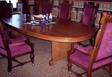 Refinishing your time-worn but priceless furniture to a like-new condition will save your organization