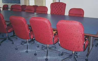 Reupholstery When seating of any kind is structurally sound but has worn, stained, damaged or outdated