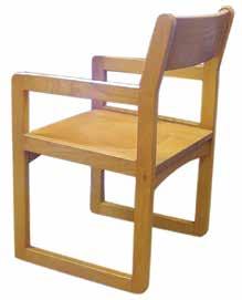 Wood Ames Ames Group Chairs offer a simple look that is at home in offices, reception areas, libraries, dining areas or almost anywhere a wood framed chair is desired.