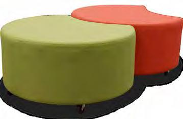 Lounge In-Motion Line With three shapes and size available, the In Motion Line provides casual and playful seating