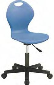 Seating Melamine Swivel Stools For extra seated height in any classroom, Melamine Swivel Stools are sturdy while allowing students the ability to lean back for greater comfort.