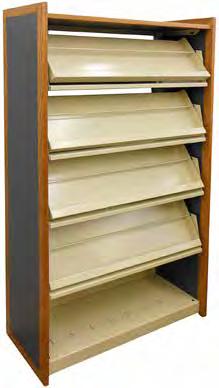 A multitude of options are available to meet a variety of library shelving needs.