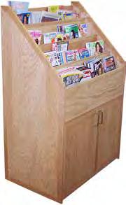 Display & Storage Magazine Racks A variety of styles of Magazine Racks are designed for convenient access to popular periodicals.