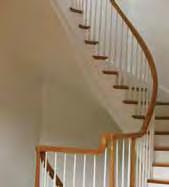 HOLMES s t a i r p a r t s 9 Elegant Rise B A L U S T E R S Colonial Elegant Rise Balusters come standard with Pin-EZ Dowels for efficient installation. Colonial Stairway with Elegant Rise.