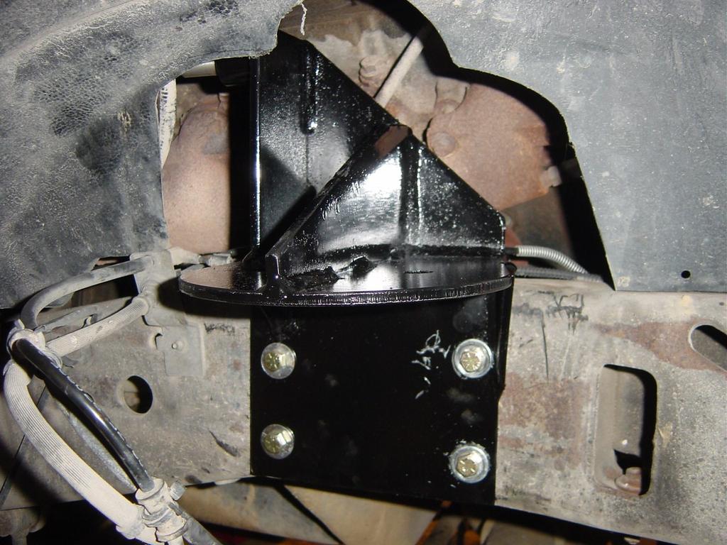9) You may want to cut part of the inner fender out right where the top of