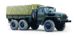 1 URAL 4320-10/31 The truck is designer for hauling various cargoes and personnel, as well as for towing trailers and trailing systems on all kinds of roads and terrains (snow-covered, sandy, marshy