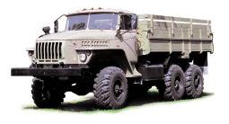 3 URAL 4320-0611 - 31 The general-purpose truck is designed for hauling various cargoes and towing trailers on all kinds of roads and some terrain sections (snow-covered, sandy, marshy etc..).