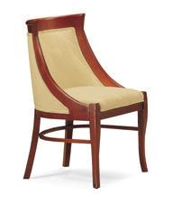 7460 Series 7460 7460-2 /Std Wood Finish 7460 Side Chair 33H x 19W x 22D 18 SH x 19.125 SD 20 1.