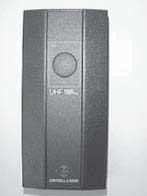 Hz openers. Colour: Black case, grey button, white Easylifter logo on case. Model No. 062266/6433OEL Freq. 433.