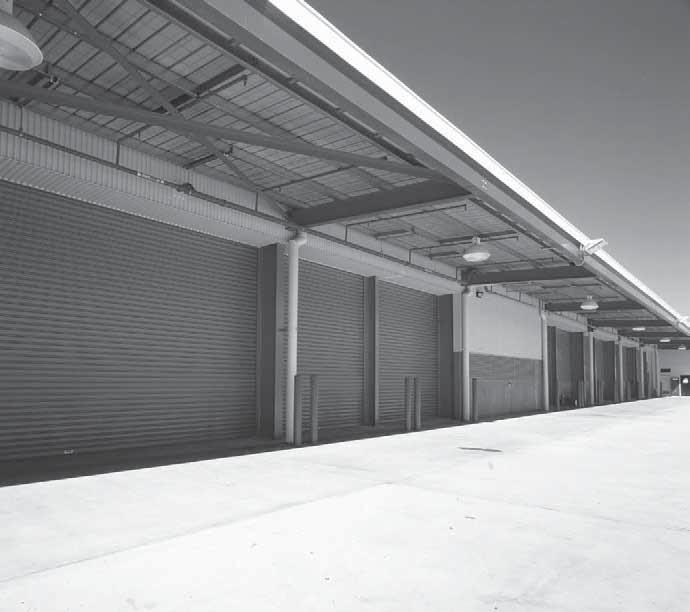 Roll-A-Shutter Industrial Slat Type Shutter DESCRIPTION B&D Doors & Openers manufacture a wide range of industrial and commercial