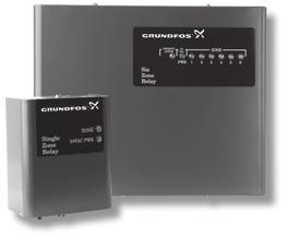 Pump Zone Controls Specifications Grundfos Zone Controls are non-networked devices intended to be used for circulator and boiler control in hydronic heating systems.