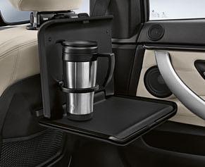 featuring an additional integrated cupholder.