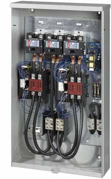 Transfer Switches Dual 200 Amp / Split 400 Amp 17 Transfer switches model MG4002001 The Milbank Dual 200 Amp / Split 400 Amp Transfer Switch replaces the need for two 200 Amp transfer switches in