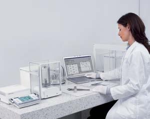 Intro Continuous Innovation Accompanying Your Future METTLER TOLEDO Comparators determine even the smallest differences in mass.