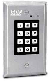 917 INDOOR EntryCheck JK LIST 917U 120 user codes, 1 to 6 digits in length, programmable for individual or simultaneous control of 1 relay output and 4 voltage outputs momentary, timed or latching.