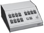 00 TCC RCC Slope front desk top console 12 stations maximum when using 2 control panels. Base unit, less panel.