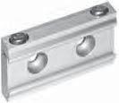 Solid material T-Slot Profile ø 16-50 mm Order number Standard Stainless 16