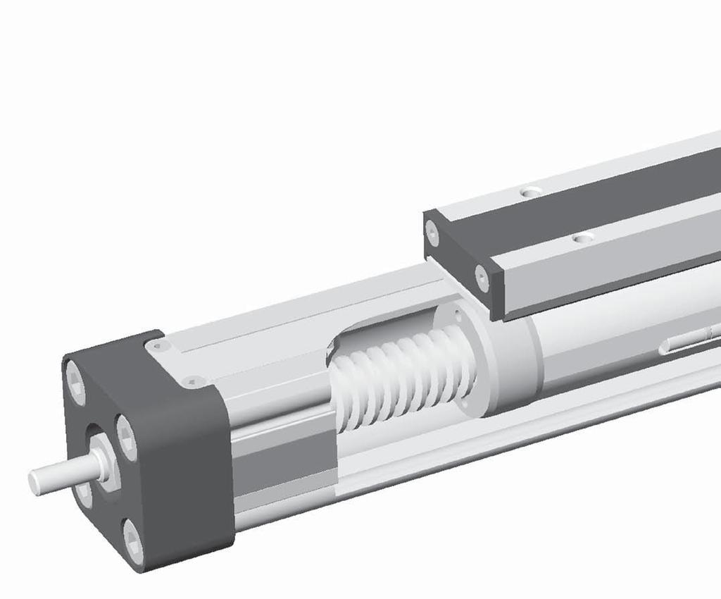 Features ELECTRIC LINEAR DRIVE FOR INTERMITTENT APPLICATIONS Trapezoidal Screw Drive A completely new generation of linear drives which can be integrated into any machine layout neatly and simply.
