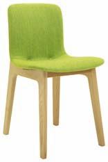 Protective Felt Glides Height: 760 idth: 470 Depth: 500 ill Upholstered Shell Chair ILUP ooden