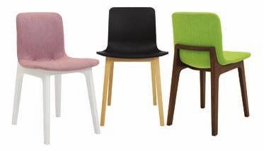 Protective Felt Glides Height: 1040 idth: 470 Depth: 500 ill Upholstered Shell Stool ILSTUP ooden