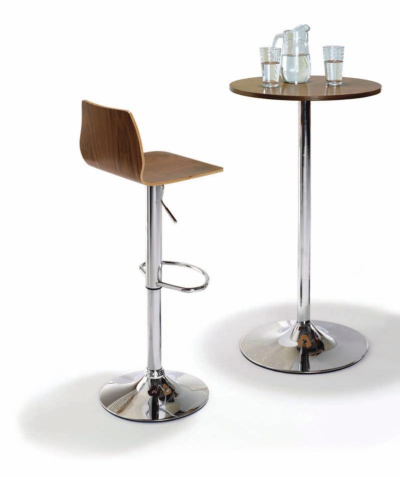 cafe & dining Stork Stork a high bar stool with a selection of finishes to choose from providing a warm contemporary look to suit all environments.