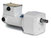 IP55 WASHGUARD GEARMOTORS PARALLEL SHAFT GEARMOTORS General Specifications: DC permanent magnet gearmotors rated for continuous duty.