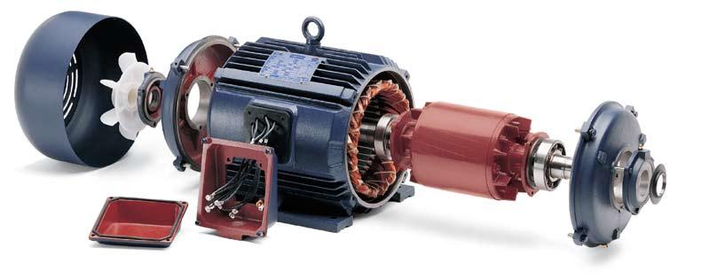 AC MOTORS CAST IRON THREE PHASE MOTORS 150 & 170 SERIES RIGID BASE GENERAL PURPOSE For reliable performance in heavy-duty industrial applications, nothing beats the LEESON Heavyweights.