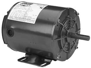 AC MOTORS TOTALLY ENCLOSED AUTOMOTIVE DUTY 56 FRAME 230/460 volts 3-phase FOOT MOUNT & C-FACE 1/4 TO 3 HP Features: NEMA Design B Performance Steel frame/cast aluminum end brackets Premium Class F