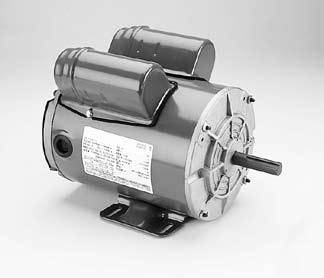 Features: Capacitor start/capacitor run design for higher efficiency and reduced current draw Ball bearings Continuous duty Fully gasketed Applications: Designed for demanding agricultural belt drive