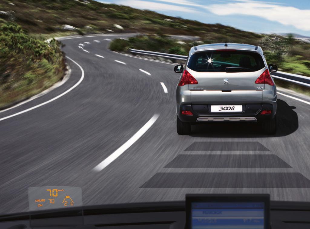 SAFETY AND SECURITY Peugeot s 3008 delivers new