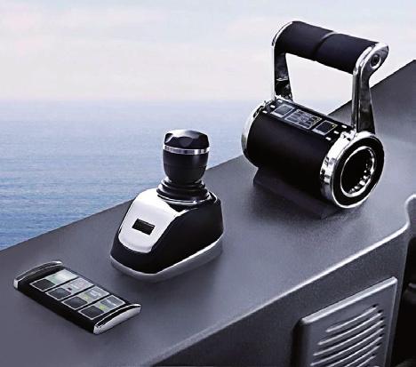 Marex OS III Designed to keep the course The Marex OS III ensures effective control and can be installed in ships with classic reversing gears, jet propulsions and controllable propellers.